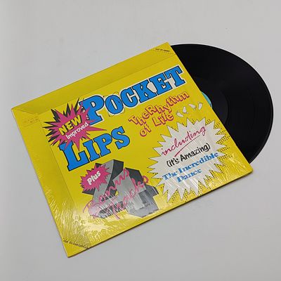 Record  Pocket Lips - The Rhythm of Life  Label : Teal Records  Released August 10 1987 South Africa Pressing  Media - Very Good Plus (VG+) Sleeve - Very Good Plus (VG+)