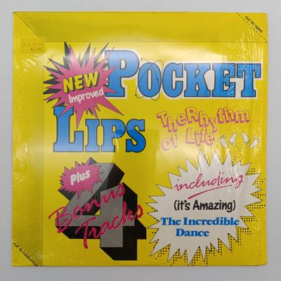 Record Pocket Lips - The Rhythm of Life Label : Teal Records Released August 10 1987 South Africa Pressing Media - Very Good Plus (VG+) Sleeve - Very Good Plus (VG+)