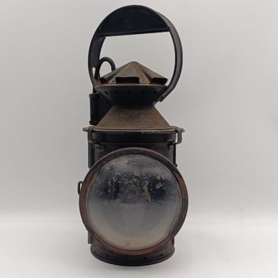 Vintage SA Railways signal lamp