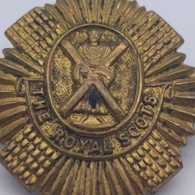 The Royal Scots sweetheart badge