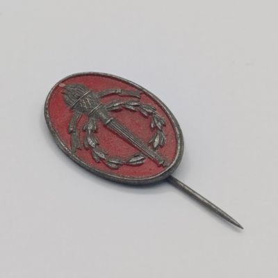 Antique Legacy 2 shilling charity fund stick pin