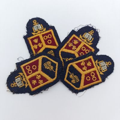 Lot of 4 Vintage University of Pretoria cloth badges