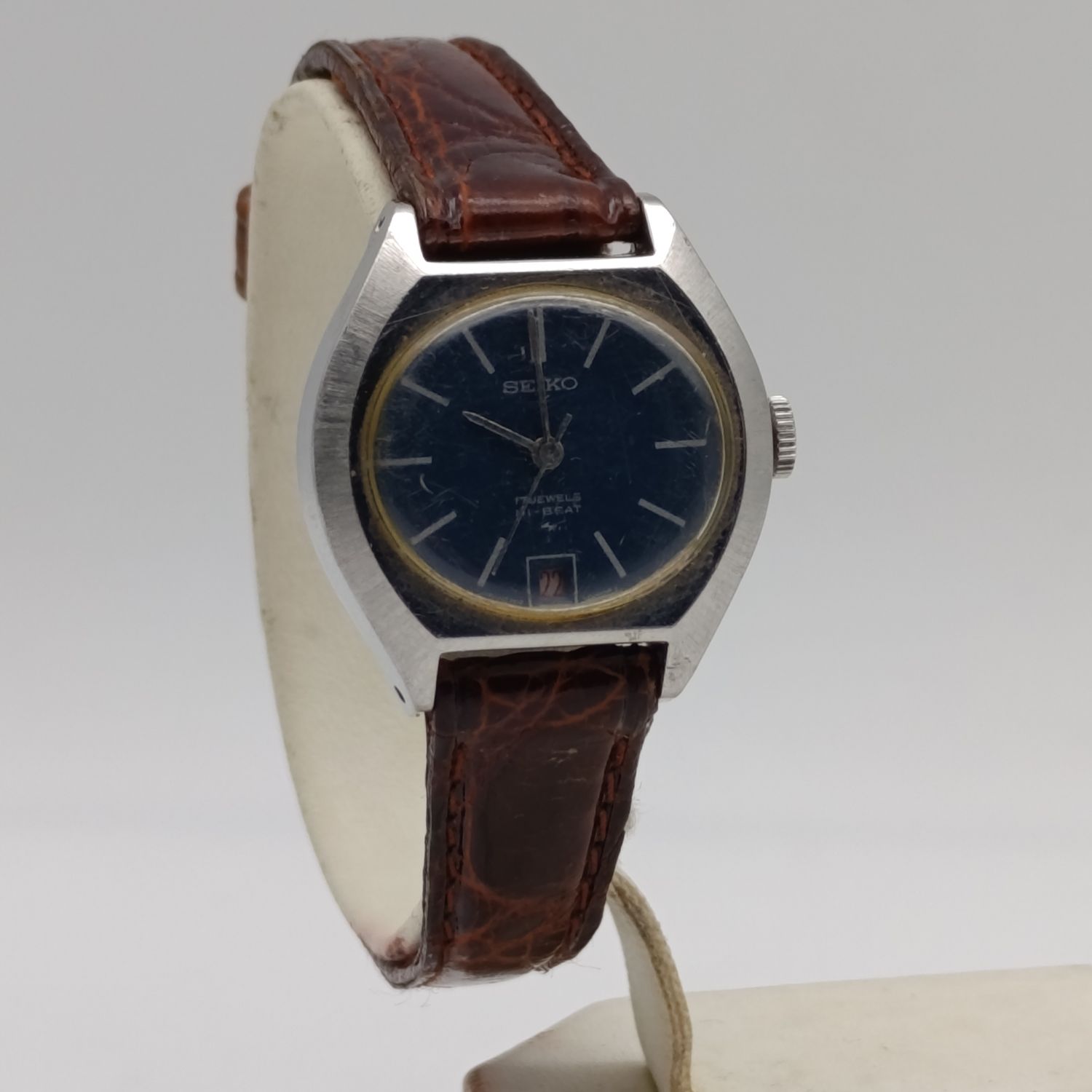 Vintage Seiko Hi-Beat manual wind ladies watch - working