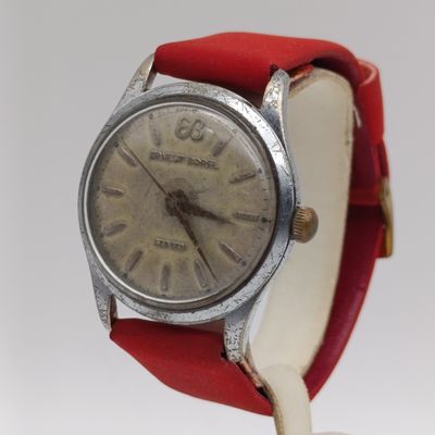 Vintage Ernest Borel Sea Gem manual wind mens watch - working