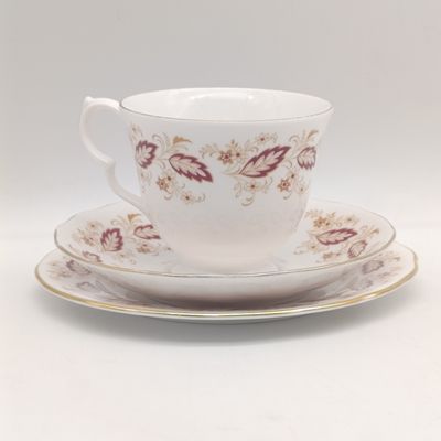 Vintage Queen Anne porcelain trio