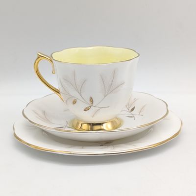 Vintage Royal Albert Montrose porcelain trio