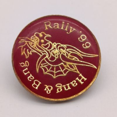 Lot of 3 Hang and bang motorcycle rally badges
