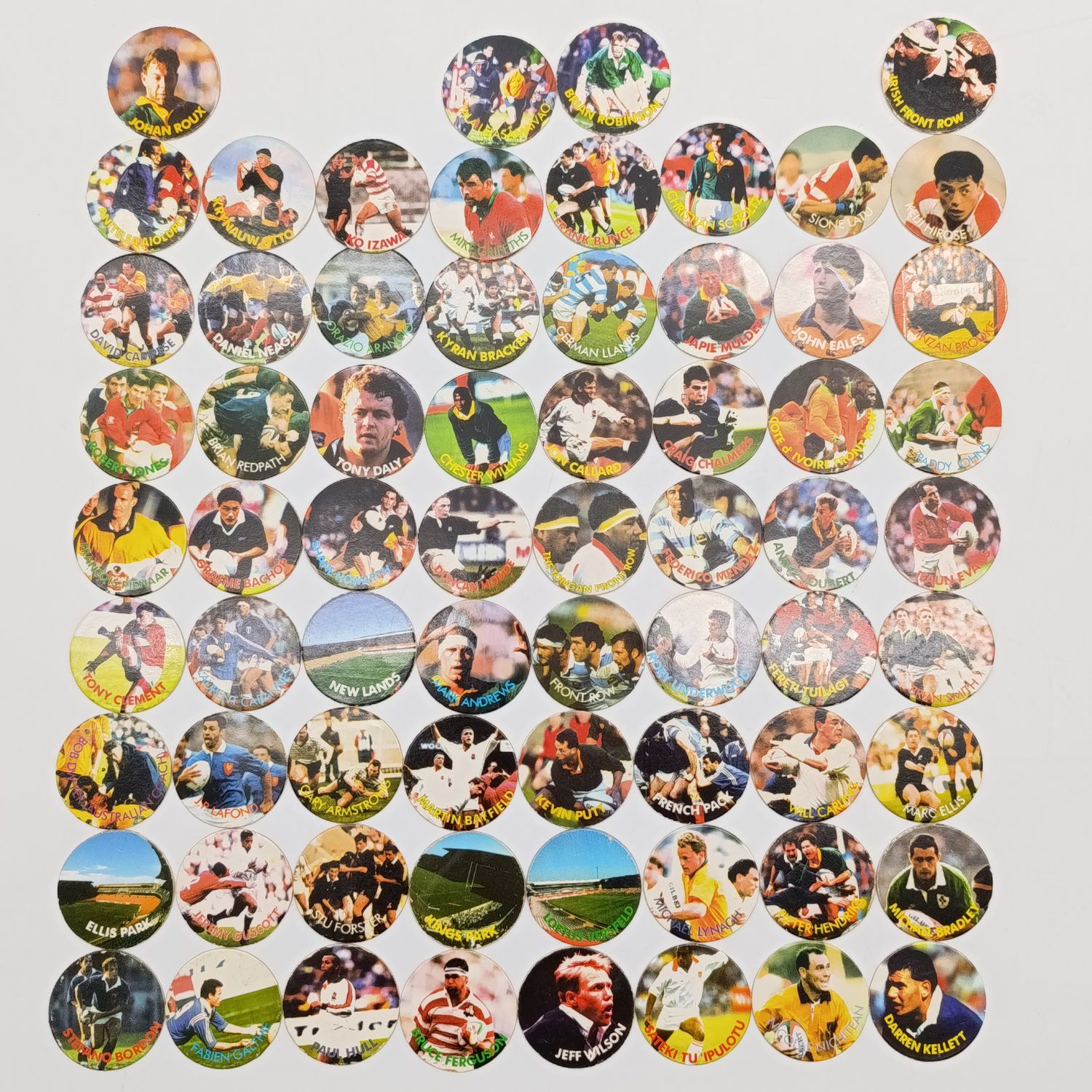 Lot of 68 Arlenco Slama&#39;s of 1995 Rugby World Cup