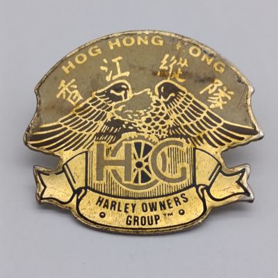 Lot of 3 Harley Owners Group motorcycle badges