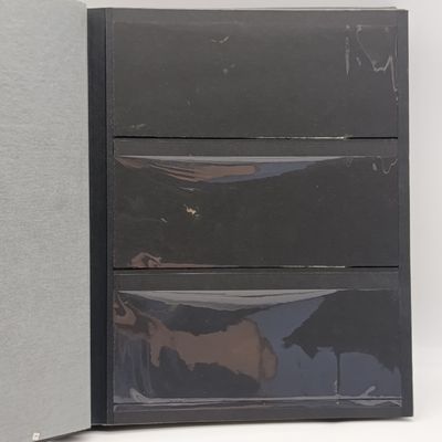 28 page album for stamp control blocks or cards
