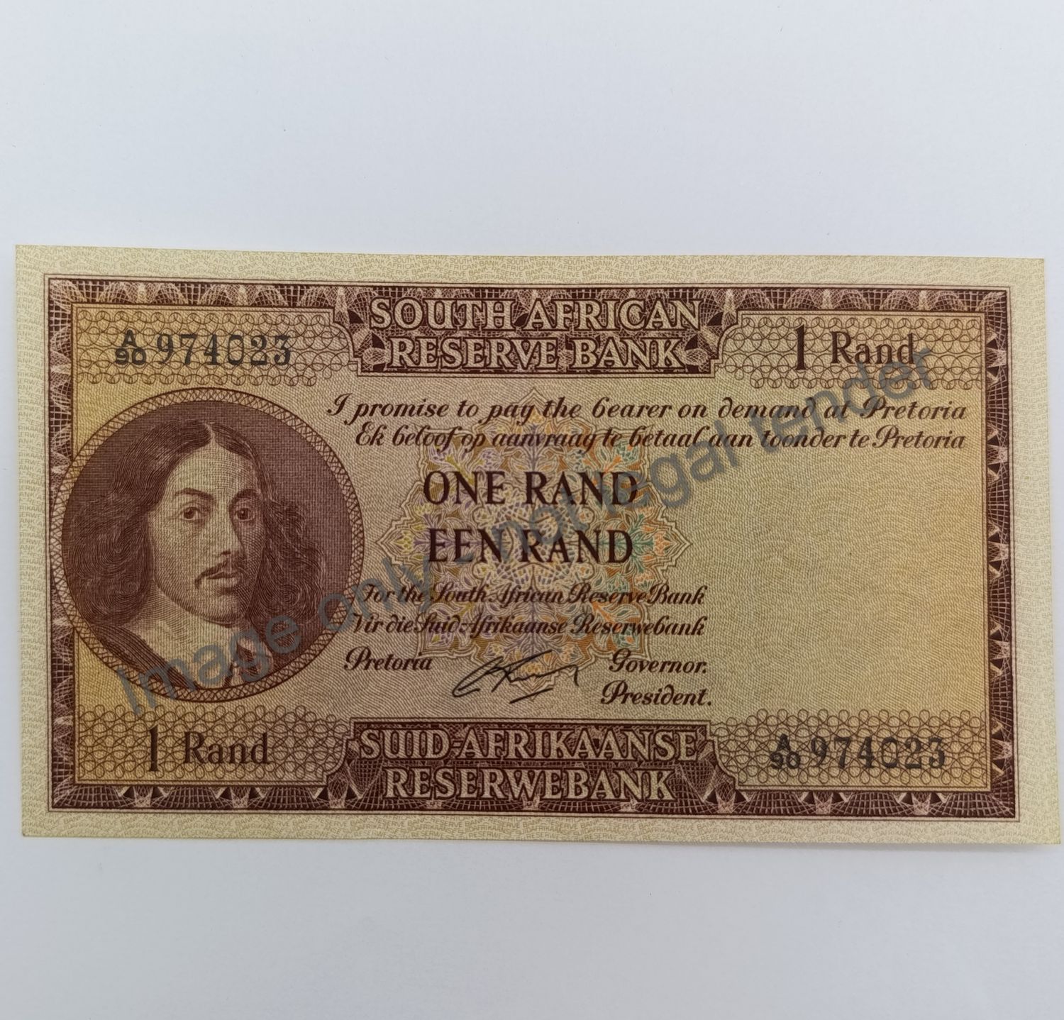 Banknotes South Africa G Rissik First issue R1 - AU