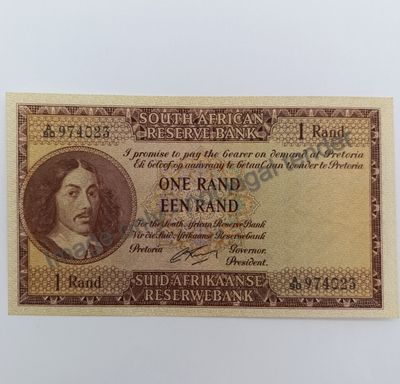 Banknotes South Africa G Rissik First issue R1 - AU