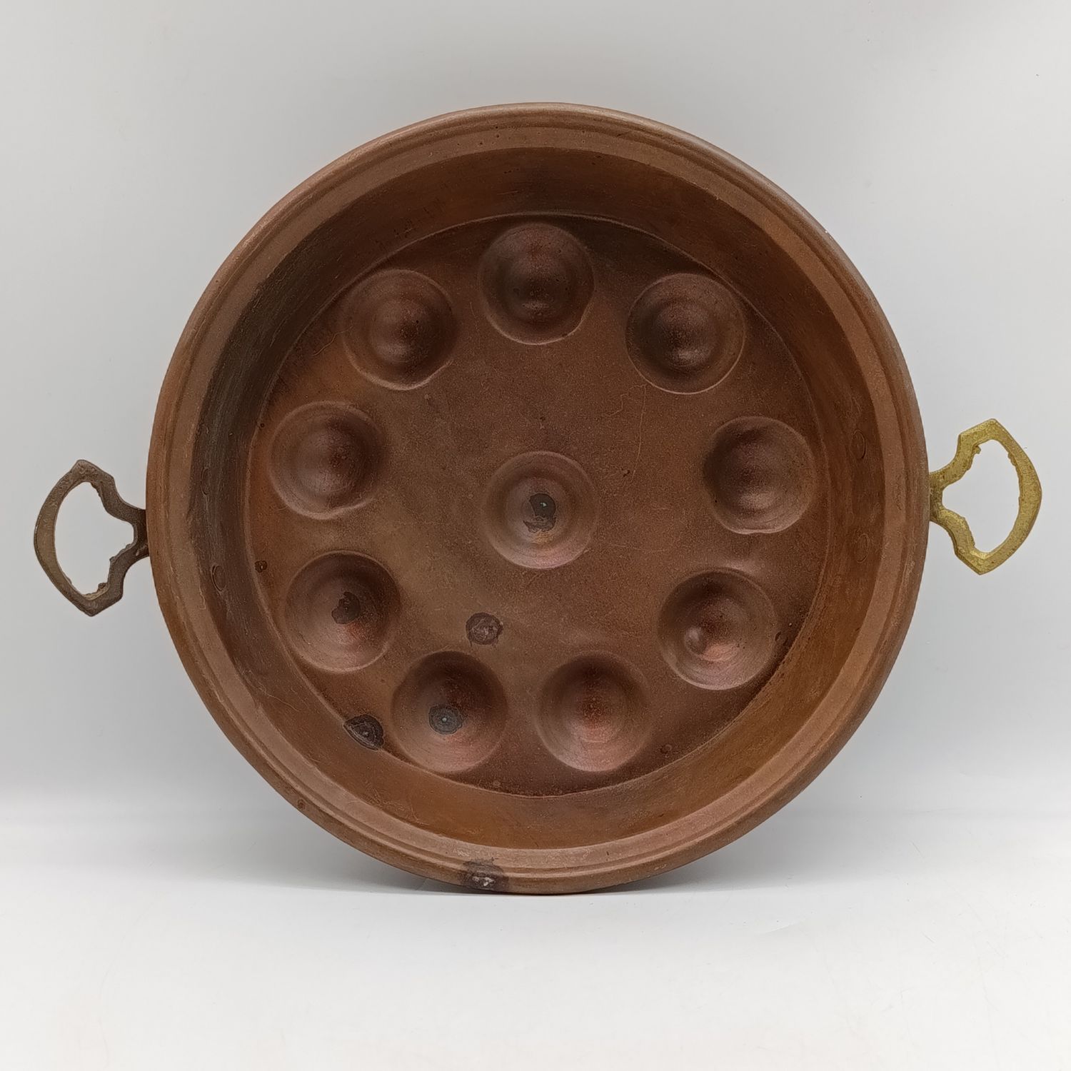 Antique Copper egg pan