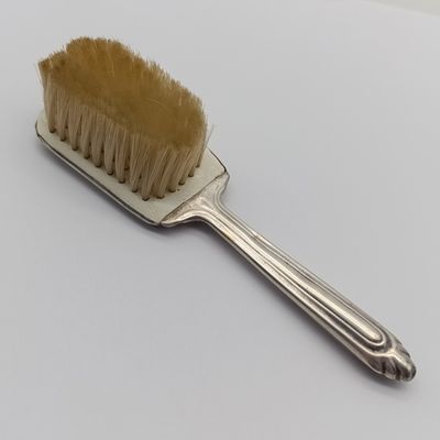 Antique silverplated children's brush and comb set