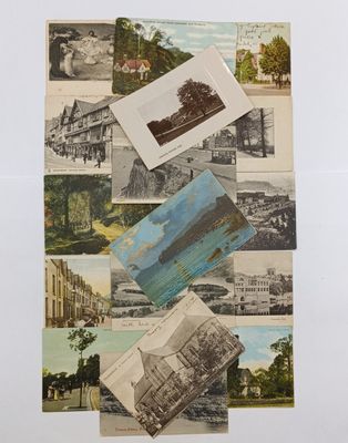 Lot of 30 Postcards posted Britain prior to 1910 - over a century old - to various countries