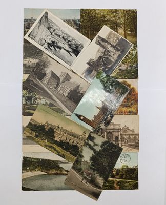 Lot of 34 Postcards posted Britain pre 1910 - over a century old - posted to various destinations