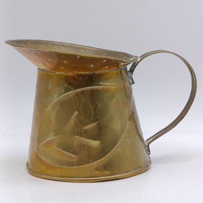 Vintage brass miniature water jug