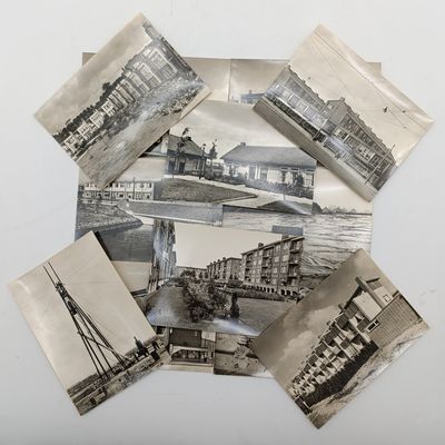 1950's set of Amsterdam postcards - housing