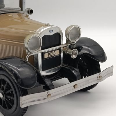 1928 Ford model A car shaped Jim Beam whisky decanter - some contents