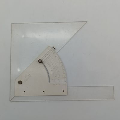 Vintage British Thornton QA 21B draughtsman adjustable triangle