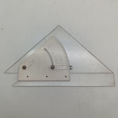 Vintage British Thornton QA 21B draughtsman adjustable triangle