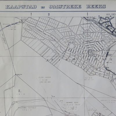 Copy of 1952 Cape Town and Environs series map
