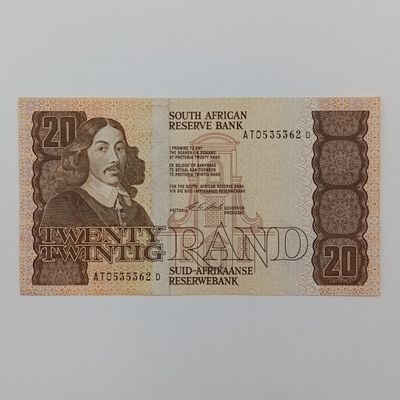 CL Stals First Issue R20 banknotes lot of 4 - 56,58,60,62 uncirculated