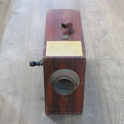 Antique Norwegian Pattern Rotary Foghorn - semi-working - top bellows hardened