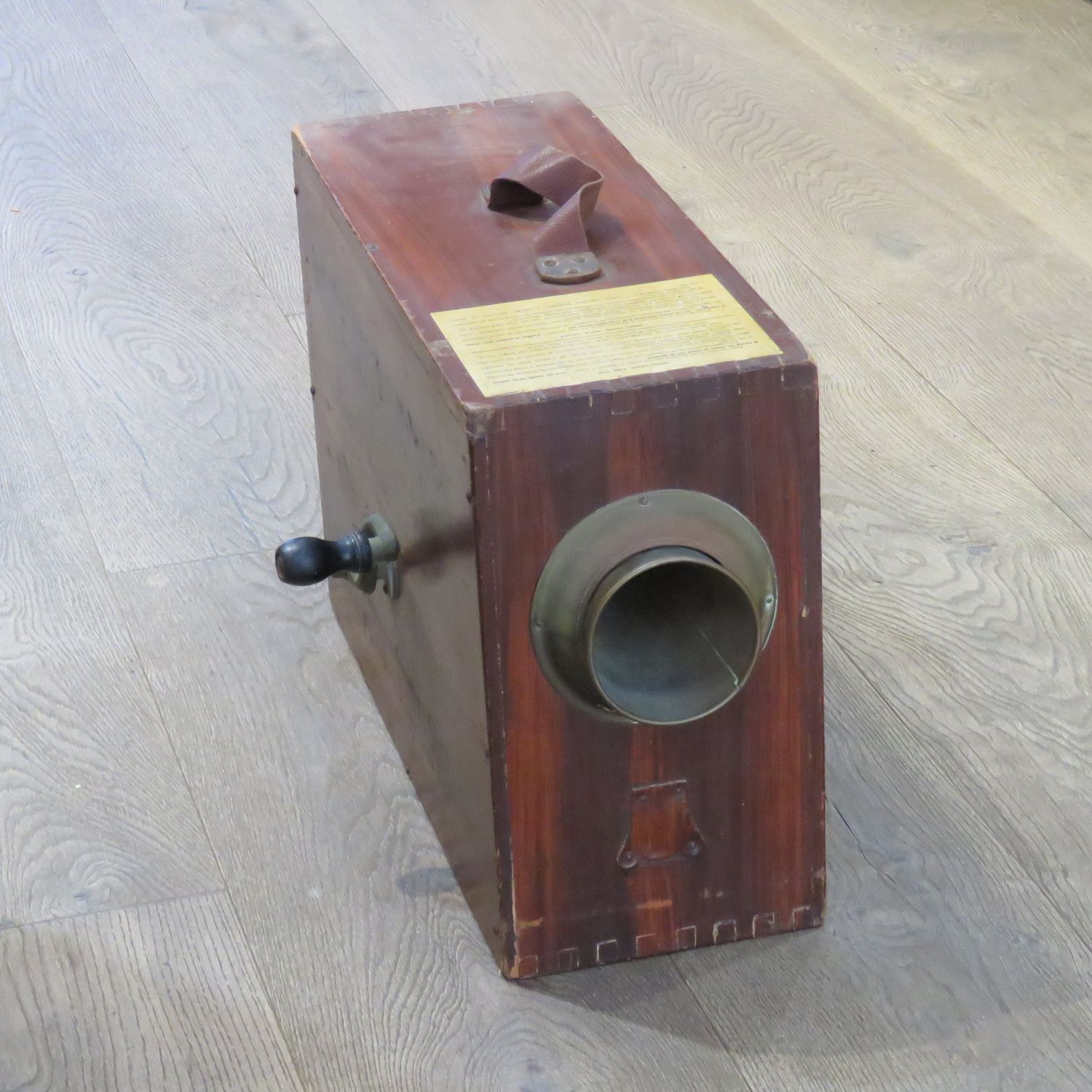 Antique Norwegian Pattern Rotary Foghorn - semi-working - top bellows hardened