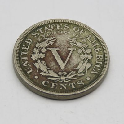 1891 US 5 cent VF