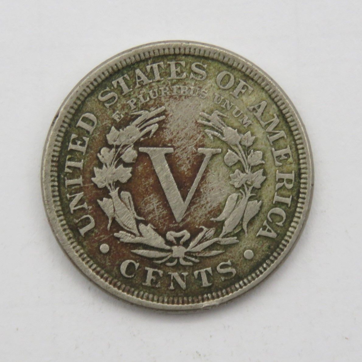 1891 US 5 cent VF