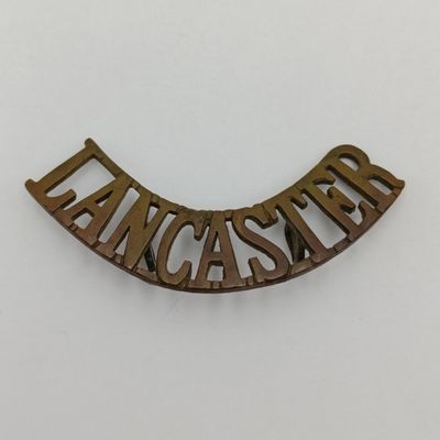 Lancastershire regiment shoulder title