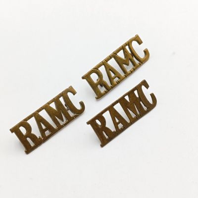 Lot of 3 Royal Army Medical Corps shoulder titles