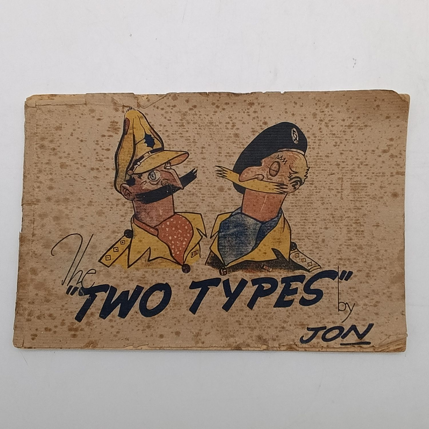 The Two Types by Jon - WW2 period cartoons