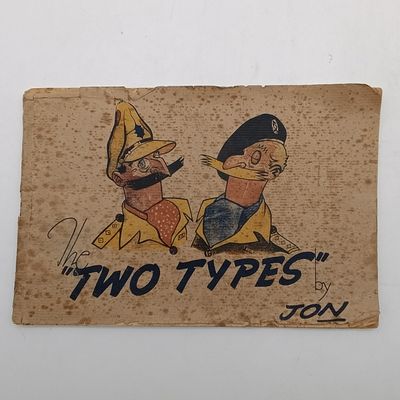 The Two Types by Jon - WW2 period cartoons