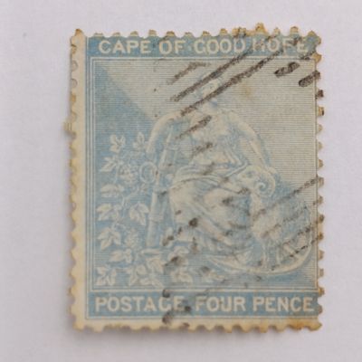 Cape of Good Hope 4 x four pence stamps in different shades of blue