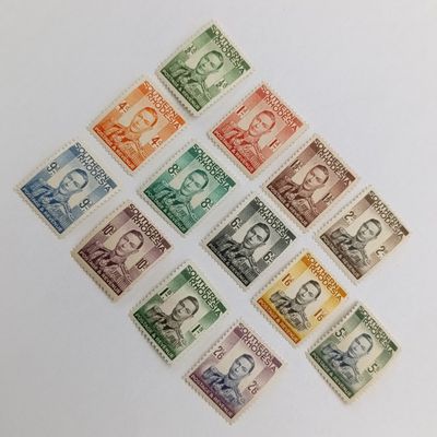 1937 Southern Rhodesia King George 6 Definitive issue mint hinged