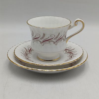 Vintage Paragon Harmony porcelain coffee trio