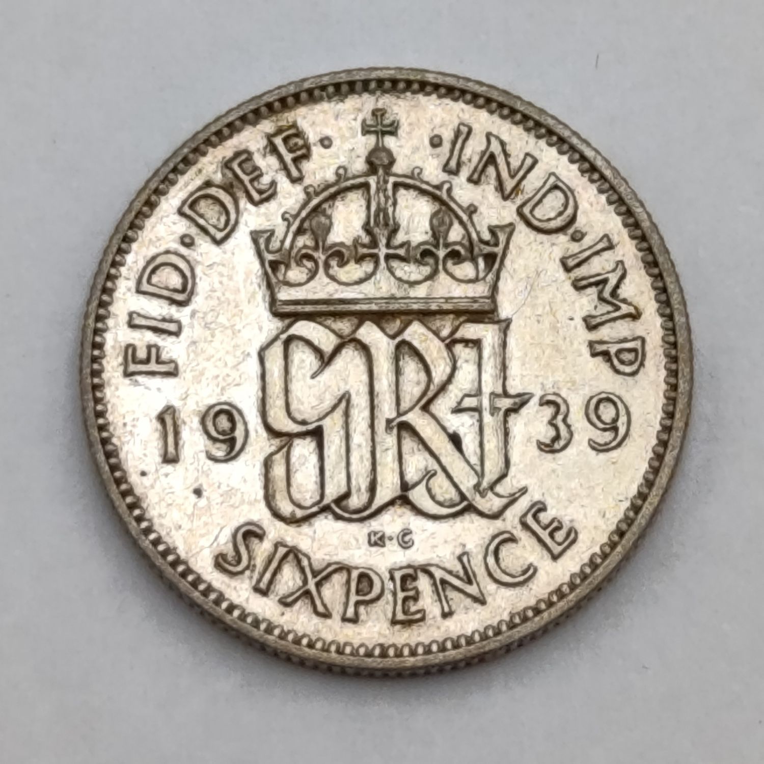 Great Britain 1939 Sixpence - AU