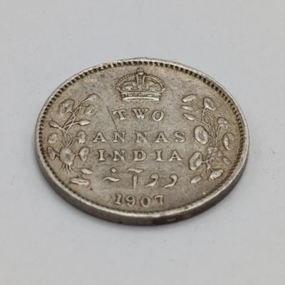 British India 1907 Two Annas