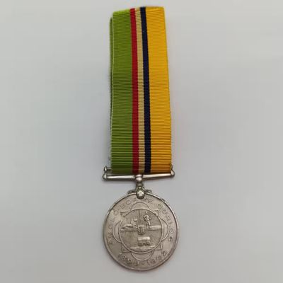 Boer War ABO medal issued to Scandinavian Artilleris AJ Charslund - very rare Scandinavian Corp issue