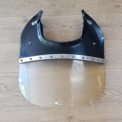 Vintage Universal motorcycle windshield - 76cm x 65cm (COLLECTION ONLY)