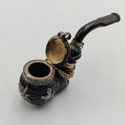 Vintage Swiss-made Briar - Bruyere Garantie - wooden smoking pipe