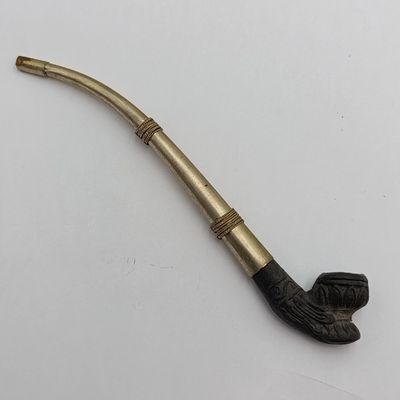 Antique Laos opium pipe
