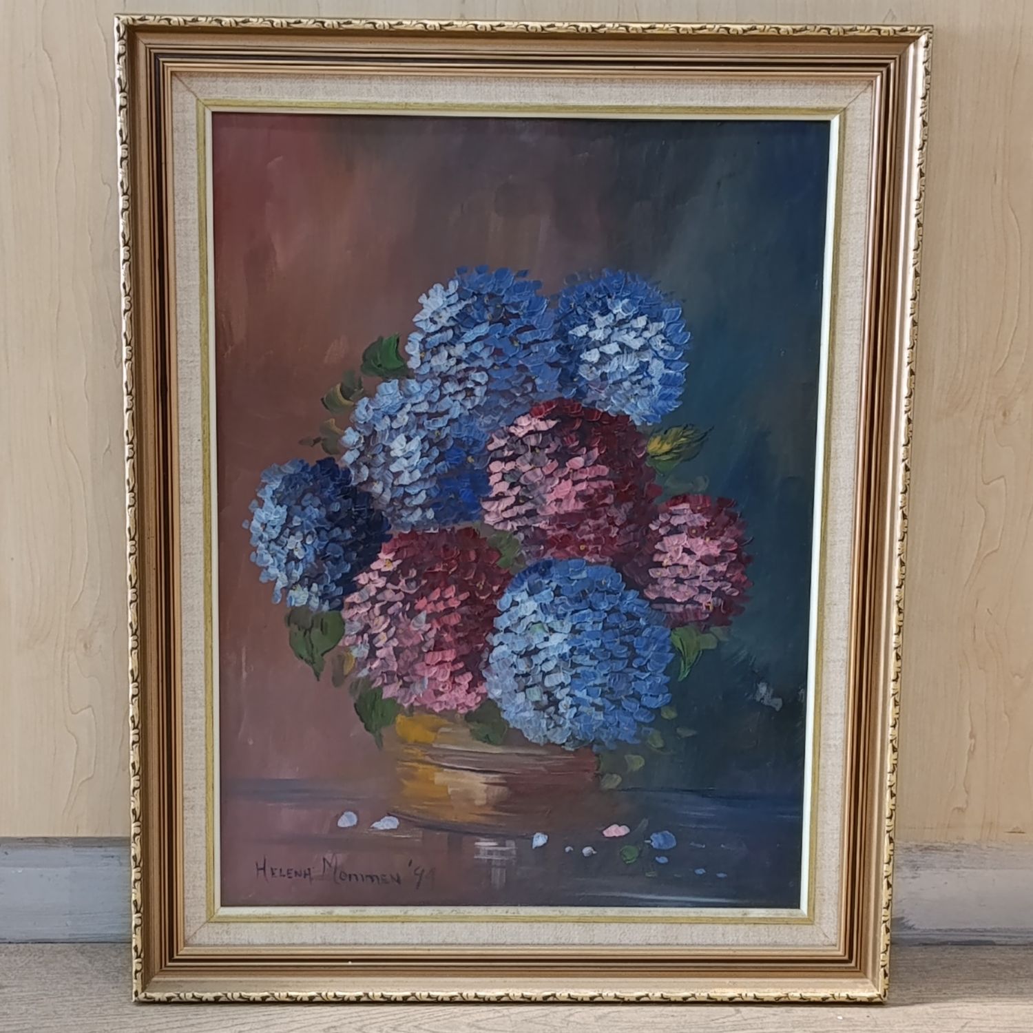Helena Mommen Still-Life flowers painting - See sizes in description