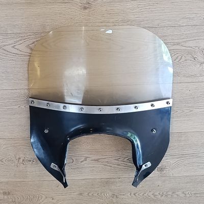 Vintage Universal motorcycle windshield - 76cm x 65cm