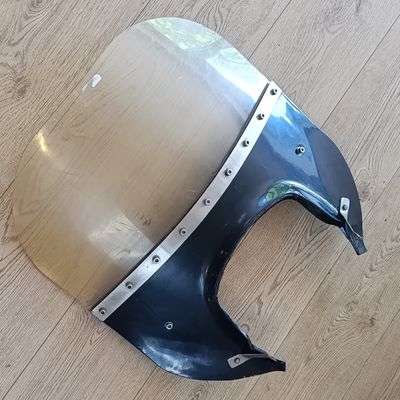 Vintage Universal motorcycle windshield - 76cm x 65cm