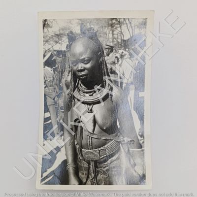 Collection of Himba tribe photos taken during the 1960's South West Africa