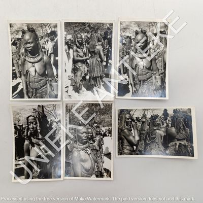 Collection of Himba tribe photos taken during the 1960&#39;s South West Africa