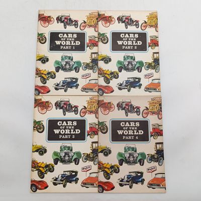 Cars of the World 4 volume book set